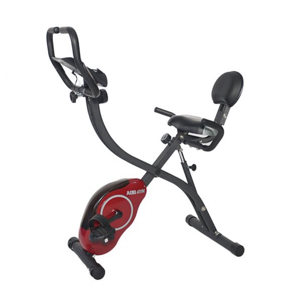 AIBI GYM FOLDABLE UPRIGHT RECUMBENT BIKE AB B775R